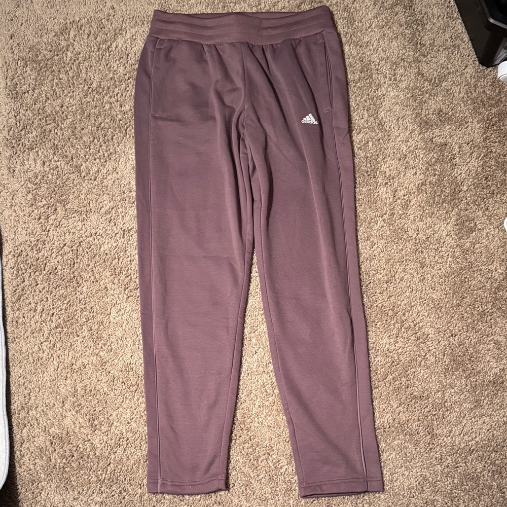 Adidas Women Mauve Sweatpants